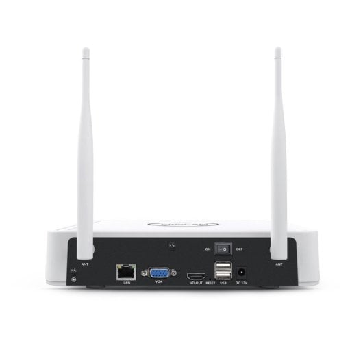 Foscam FN8108W-B4-1T 4-Kamera-WLAN 3MP NVR 1TB Outdoor IP66 Mesh-Videoüberwachungskit