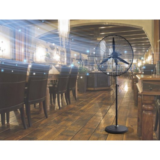 Ventilador Industrial Purline VENTY METABLAST F 230W 75cm Oscilación Cuerpo Metálico