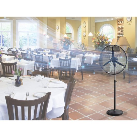 Ventilador Industrial Purline VENTY METABLAST F 230W 75cm Oscilación Cuerpo Metálico
