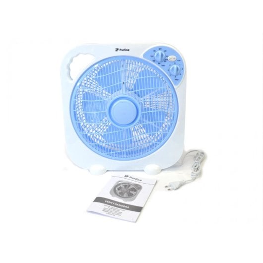 Ventilador Purline VENTY PANDORA 50W 5 aspas Timer 3 velocidades Bajo Ruido 1.7kg