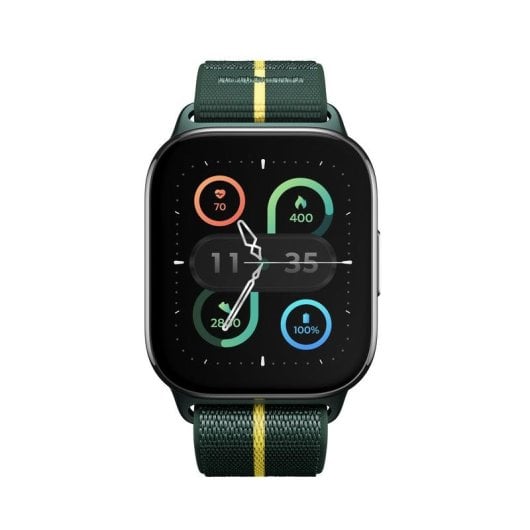 Motorola Moto Watch Fit GPS Bluetooth 44,5mm OLED Vert Taille Unique IP68 SpO2 Pulsomètre