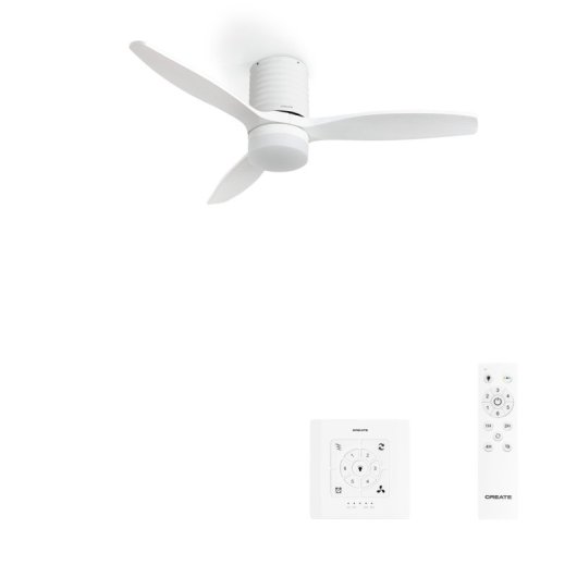 Ventilador de techo Create SMART WiFi Motor exclusivo Temporizador Luz LED 15W 3 temperaturas FSC