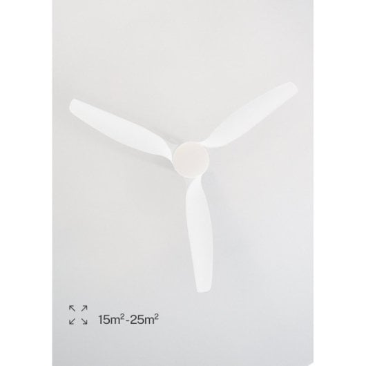 Ventilador de techo Create SMART WiFi Motor exclusivo Temporizador Luz LED 15W 3 temperaturas FSC