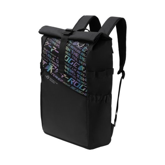 Mochila ASUS para portátil 17? negra poliéster resistente al agua estampada