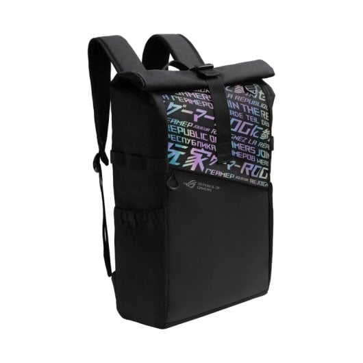Mochila ASUS para portátil 17? negra poliéster resistente al agua estampada