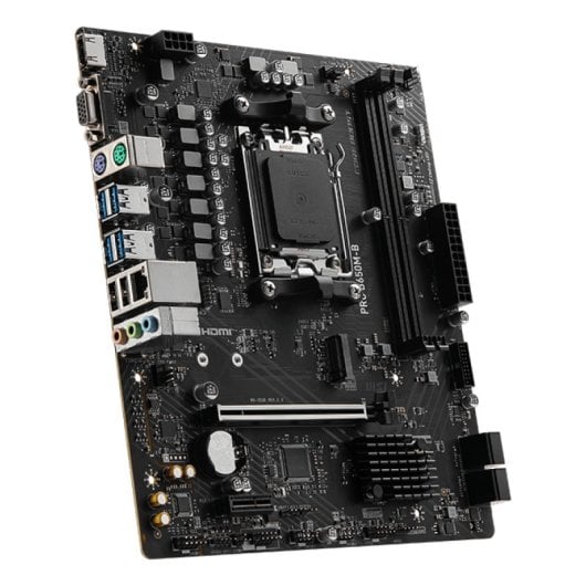 Carte mère MSI B650 AM5 Micro ATX PRO B650M-B DDR5 LAN 2,5 GHz HDMI M.2 Gen4 Audio 7.1