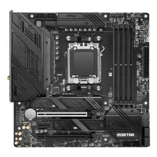 MSI MAG B650M Mortar WIFI Motherboard Micro-ATX B650 AM5 DDR5 Wi-Fi 6E BT 5.2