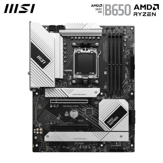 Carte mère MSI PRO B650-A WIFI AMD B650 Socket AM5 ATX avec Wi-Fi et HDMI