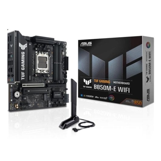 Placa Base ASUS B850M-E WIFI AMD B850 AM5 micro ATX TUF Gaming DDR5 WiFi 6E