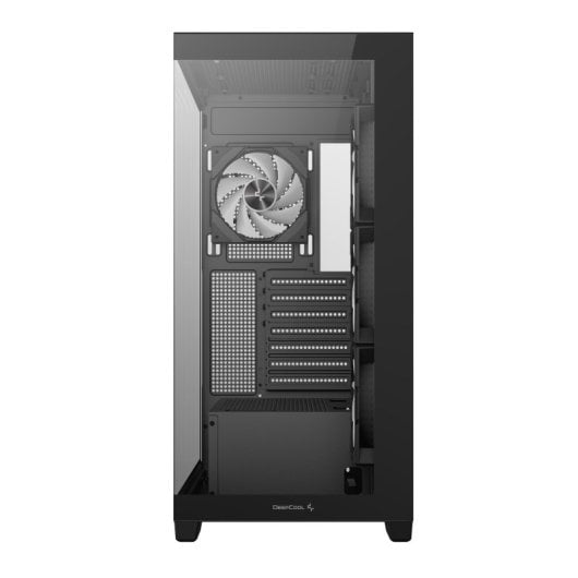 Caja DeepCool CG580 4F Negra ATX Vidrio Templado 4 Ventiladores RGB