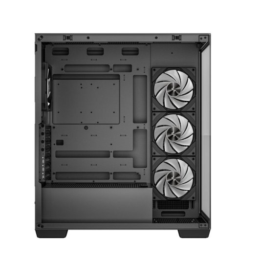 Caja DeepCool CG580 4F Negra ATX Vidrio Templado 4 Ventiladores RGB