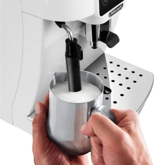 Cafetera Automática DeLonghi Magnifica Start ECAM220.20.W 1,8L 15 bares con molinillo y espumador