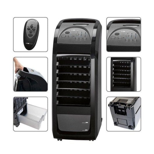 Klimagerät Clatronic LK 3742 4,5L Schwarz 3in1 Fernbedienung 20m²