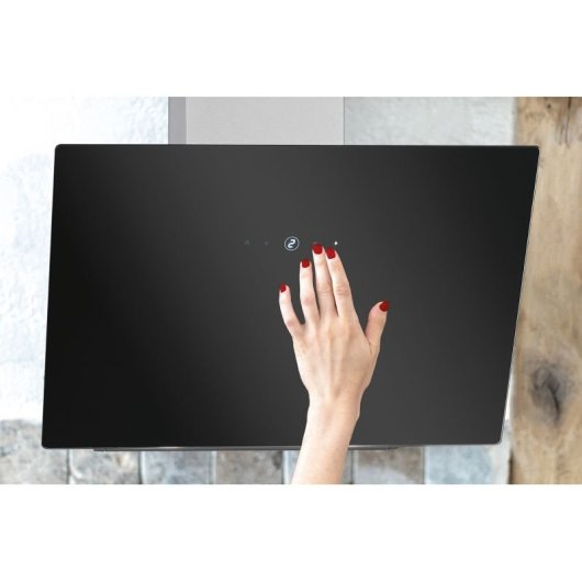 Bomann DU 7606.1 G Abluft-/Umluft-Dunstabzugshaube, 60 cm Glas, Touch Control