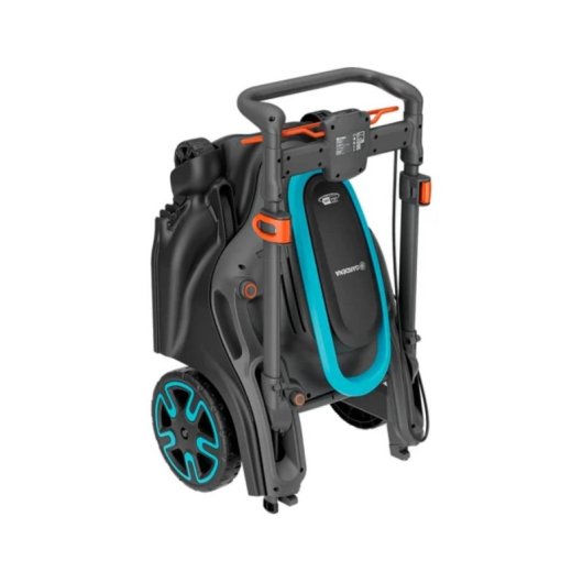 Tondeuse à gazon Gardena PowerMax Duo 46/36 V 46 cm 50 L Batterie au lithium Jardins 600 m²