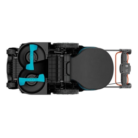 Tondeuse à gazon Gardena PowerMax Duo 46/36 V 46 cm 50 L Batterie au lithium Jardins 600 m²