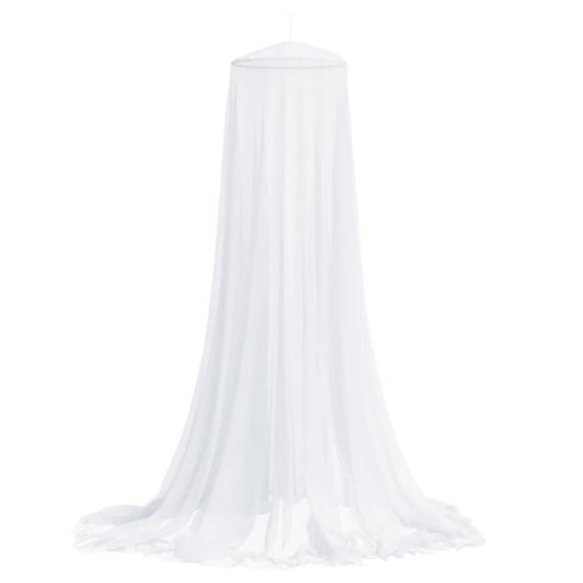 Vidaxl Mosquitera Para Cama Abertura Frontal Blanco Ø271 Cm