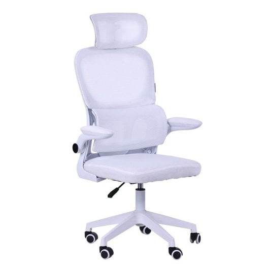 Mars Gaming Mgc-ergopro Silla Ergonómica Soporte Lumbar Malla Transpirable Altura 120-130cm Blanco