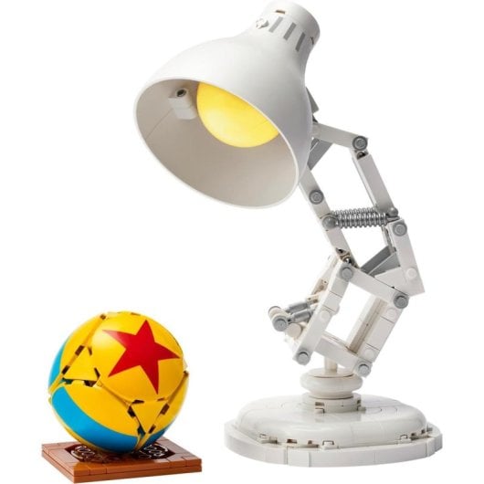 Conjunto de exposição articulada LEGO Ideas Disney Pixar Luxo Jr. com 613 peças para adultos
