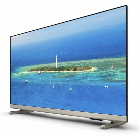 TV Philips LED 32PHS5527 32" HD Pixel Plus HD Micro Dimming Prateada Sintonizador DVB-T2/C/S2