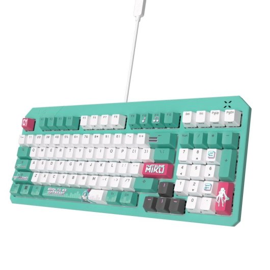 ASUS TUF GAMING K3 GEN II Hatsune Miku Teclado + Auriculares + Ratón P521 + Alfombrilla