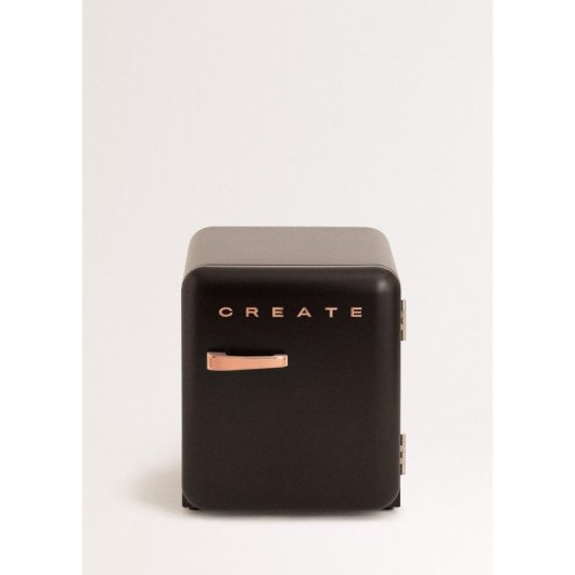 Frigorífico Create Vintage Mini 50cm 48L F Negro