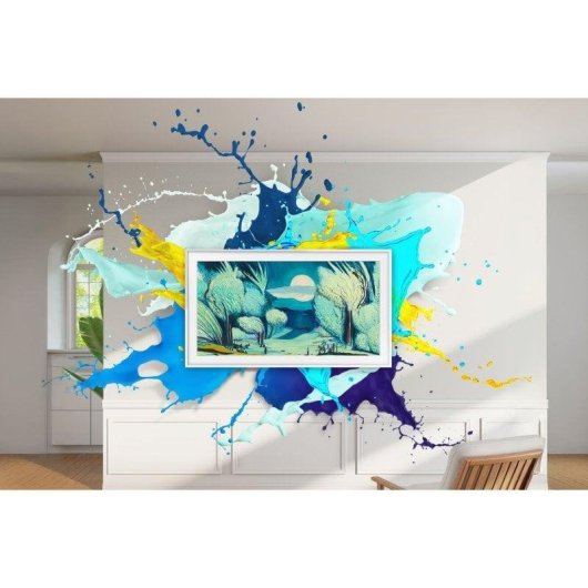 Samsung QLED The Frame TQ50LS03FAU 50" 4K Modo Arte Quantum HDR SolarCell Remote