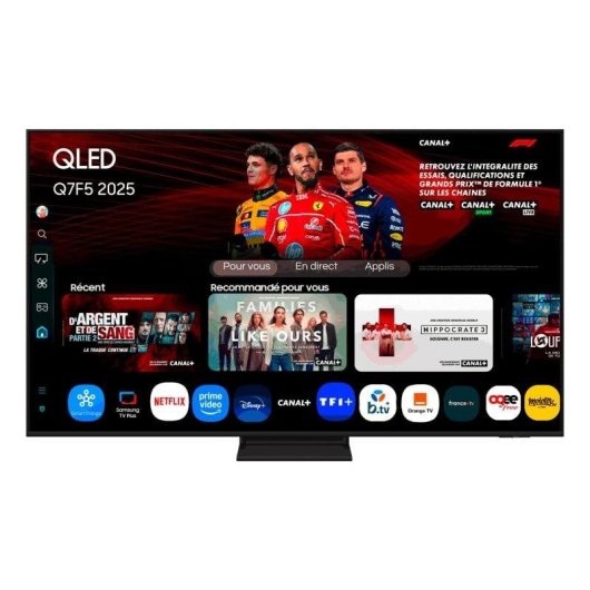 TV Samsung QLED TQ55Q7F5AU 55" 4K UltraHD 60Hz Smart TV Tizen HDR10+ Quantum HDR