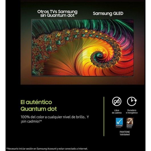 TV Samsung QLED TQ55Q7F5AU 55" 4K UltraHD 60Hz Smart TV Tizen HDR10+ Quantum HDR