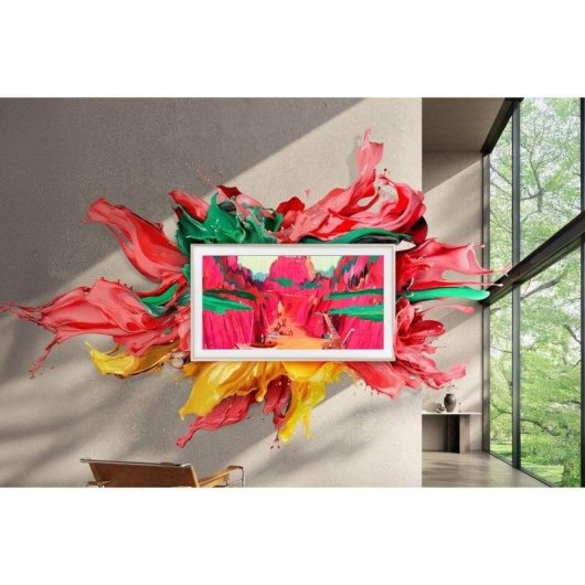 TV Samsung Neo QLED The Frame TQ65LS03FWU 65" 4K UltraHD 144Hz Smart TV Tizen HDR10+ Dolby Atmos