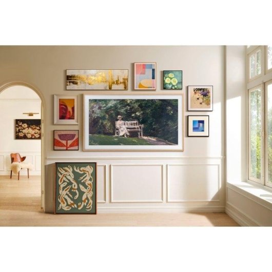 TV Samsung Neo QLED The Frame TQ65LS03FWU 65" 4K UltraHD 144Hz Smart TV Tizen HDR10+ Dolby Atmos