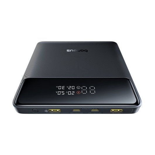 Baseus H1 Power Bank Portátiles con Carga Rápida con Pantalla Digital 20.000 mAh 100 W Negro