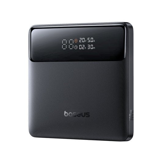 Baseus H1 Power Bank Portátiles con Carga Rápida con Pantalla Digital 20.000 mAh 100 W Negro
