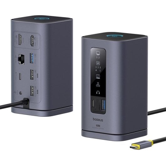 Baseus Spacemate Series 10-in-1-Dockingstation für MAC Space Gray