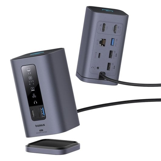 Baseus Spacemate Series 10-in-1-Dockingstation für MAC Space Gray