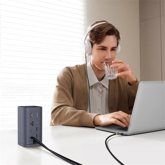 Baseus Spacemate Series 10-in-1-Dockingstation für MAC Space Gray