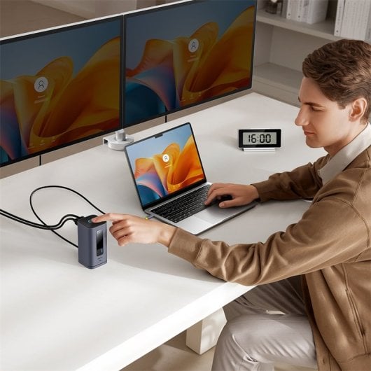 Baseus Spacemate Series 10-in-1-Dockingstation für MAC Space Gray