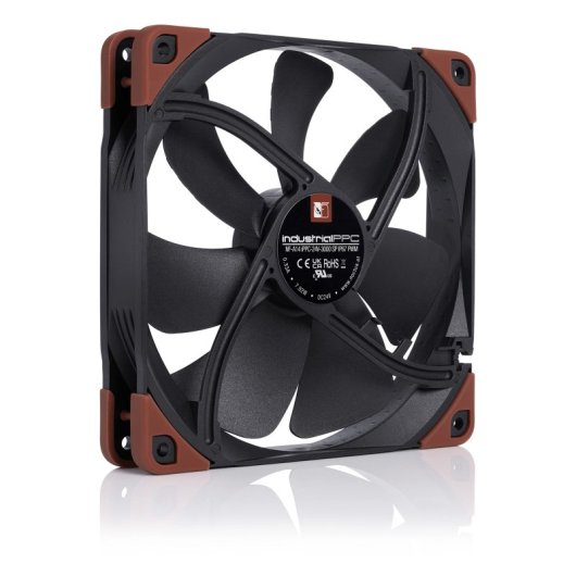 Ventilador suplementario Noctua NF-A14 industrialPPC-24V-3000 IP67 PWM 140mm 3000RPM reforzado