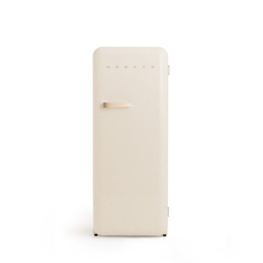Frigorífico Create Retro Una Puerta 150cm 281L R600a D Blanco Roto