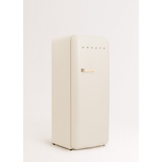 Frigorífico Create Retro Una Puerta 150cm 281L R600a D Blanco Roto