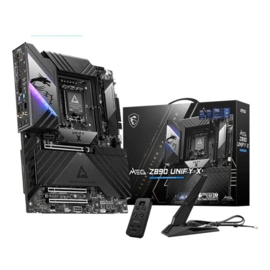 Carte mère MSI MEG Z890 UNIFY-X Intel Z890 LGA1851 DDR5 ATX WiFi 7 Thunderbolt 4 PCIe 5.0