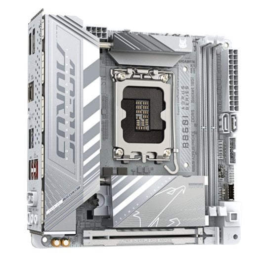 Gigabyte B860I AORUS PRO ICE Motherboard Mini-ITX B890 LGA1851 DDR5 USB4 Wi-Fi 7 VRM 8+1+2+1 Fases