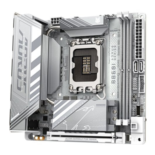 Gigabyte B860I AORUS PRO ICE Motherboard Mini-ITX B890 LGA1851 DDR5 USB4 Wi-Fi 7 VRM 8+1+2+1 Fases