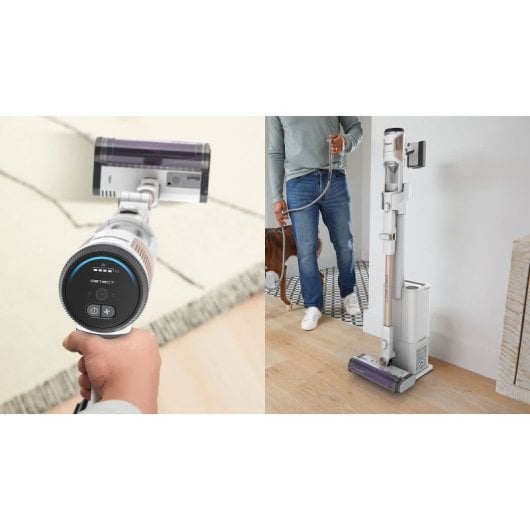Aspirador sem fios Shark IW3612EU 240 W, autonomia de 60 min, branco, depósito de 0,42 L, baixo ruído