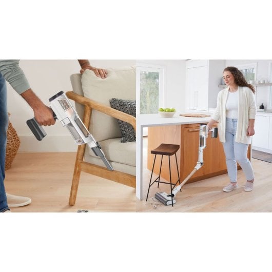 Aspirador sem fios Shark IW3612EU 240 W, autonomia de 60 min, branco, depósito de 0,42 L, baixo ruído