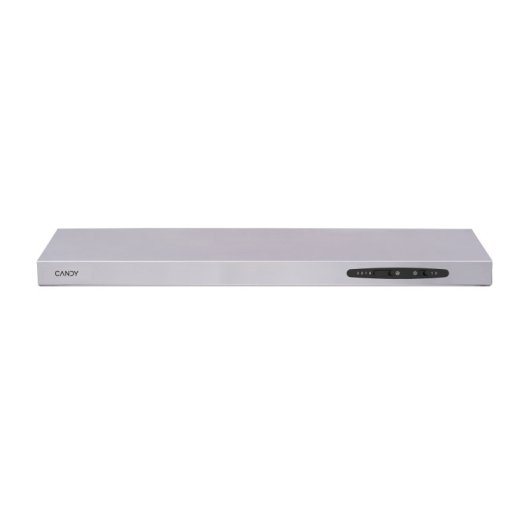 Campana extractora Candy CFT610/5S/1/4U Recirculación 60cm inox 209,7m³/h LED