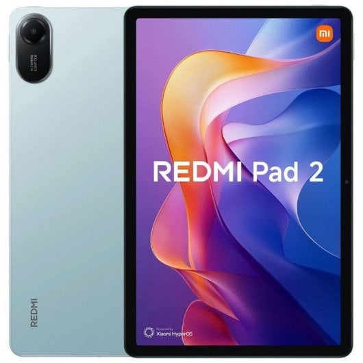 Tablet Xiaomi Redmi Pad 2 11" 4GB 128GB WiFi HyperOS Verde Menta