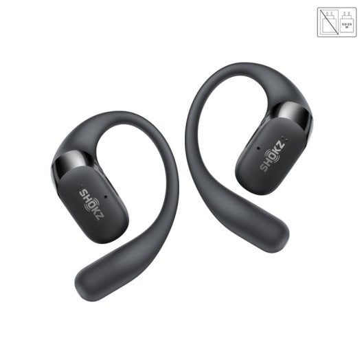 Shokz Openfit 2 Plus Auriculares Open-Ear Inalámbricos Bluetooth Negros