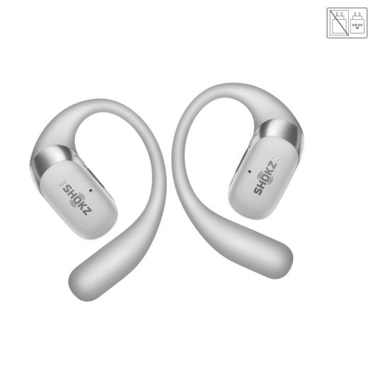 Shokz Openfit 2 Plus Auriculares Open-Ear Inalámbricos Bluetooth Grises