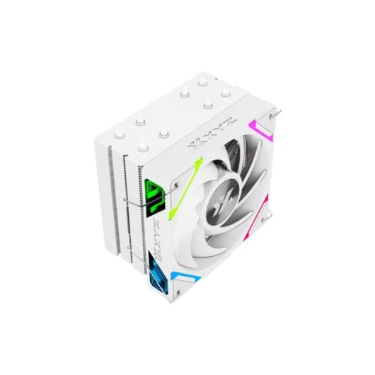 XYZ THERMAX 4 A-RGB Cooler a Ar 120mm PWM ARGB para Socket Intel/AMD com 4 Heatpipes